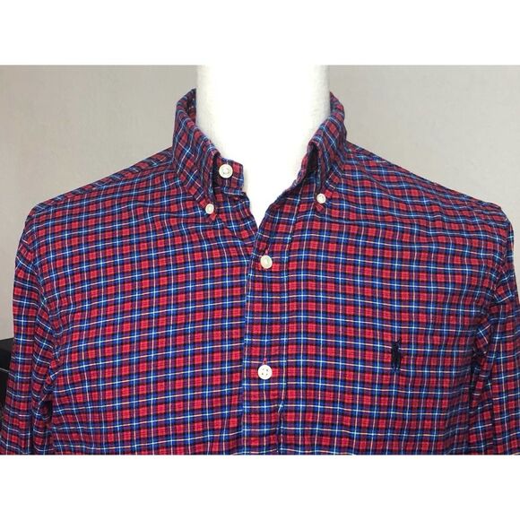 Ralph Lauren Medium Button Down Long Sleeve Plaid - Picture 7 of 12